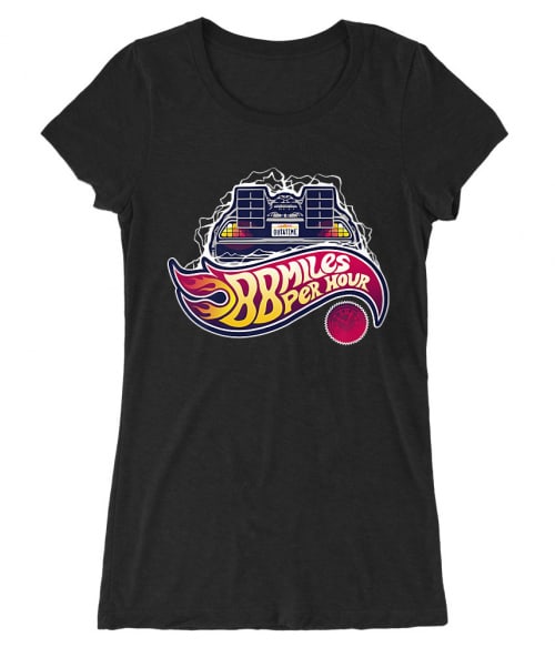 88 Miles Hot Wheels Póló - Ha Back to the Future rajongó ezeket a pólókat tuti imádni fogod!