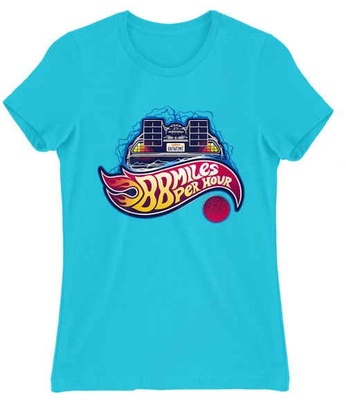 88 Miles Hot Wheels Póló - Ha Back to the Future rajongó ezeket a pólókat tuti imádni fogod!