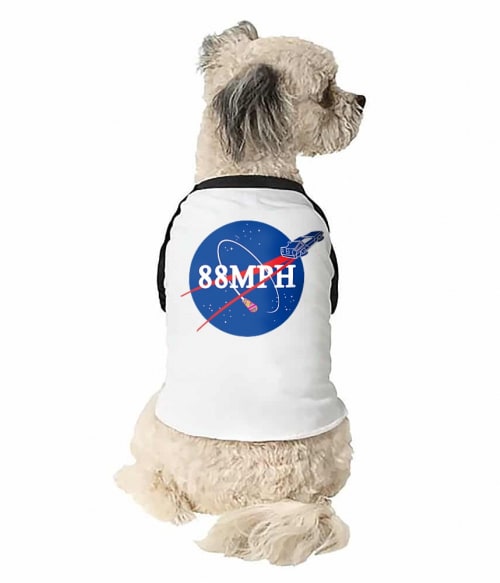 88 MPH Nasa Logo Scifi Állatoknak - Vissza a jövőbe