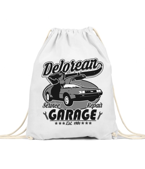 Delorean Garage Póló - Ha Back to the Future rajongó ezeket a pólókat tuti imádni fogod!