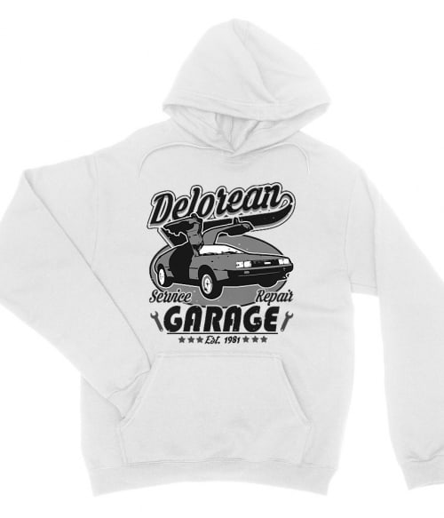 Delorean Garage Póló - Ha Back to the Future rajongó ezeket a pólókat tuti imádni fogod!