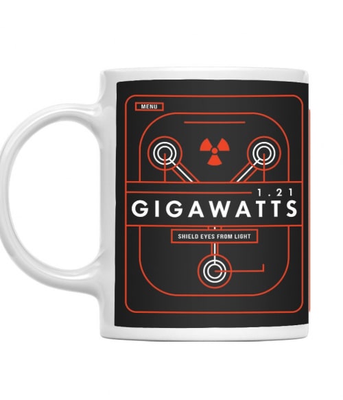 Gigawatts Scifi Bögre - Vissza a jövőbe
