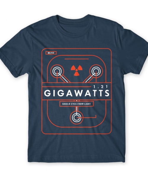 Gigawatts Scifi Póló - Vissza a jövőbe