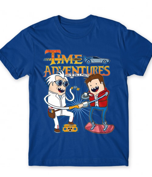 Time Travel Adventures Vissza a jövőbe Póló - Vissza a jövőbe