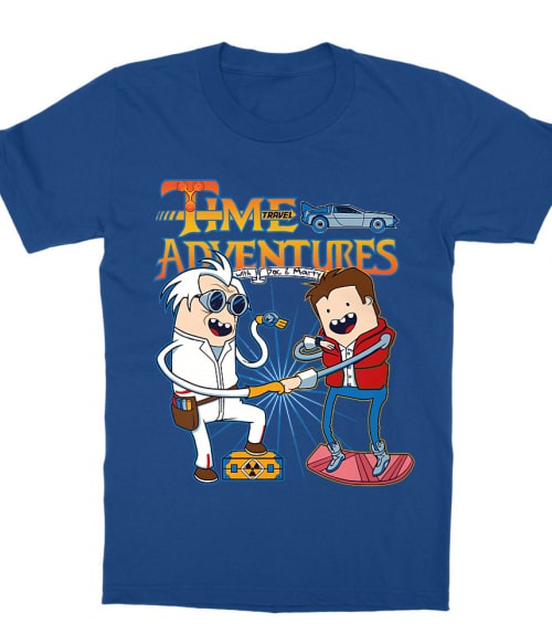 Time Travel Adventures Póló - Ha Back to the Future rajongó ezeket a pólókat tuti imádni fogod!