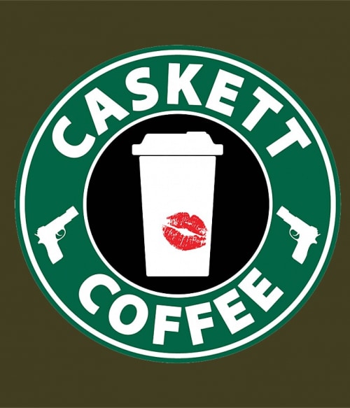 Caskett Coffee york Pólók, Pulóverek, Bögrék - Sorozatos