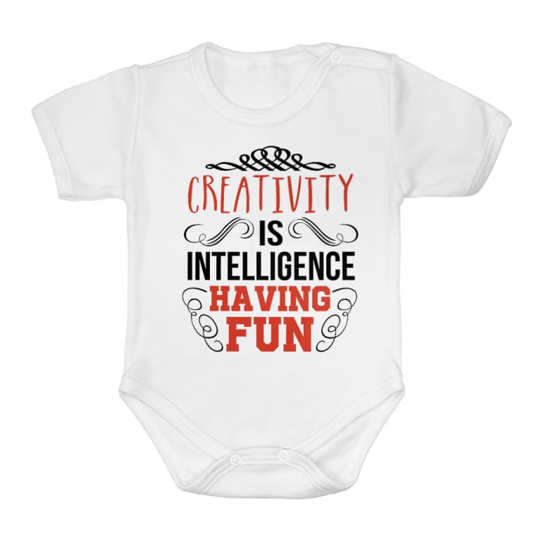 Creativity is intelligence having fun