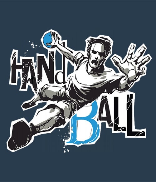 Handball Jump Labdajáték Pólók, Pulóverek, Bögrék - Sport
