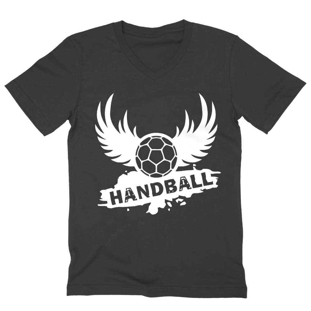 Handball Wings Férfi V-nyakú Póló