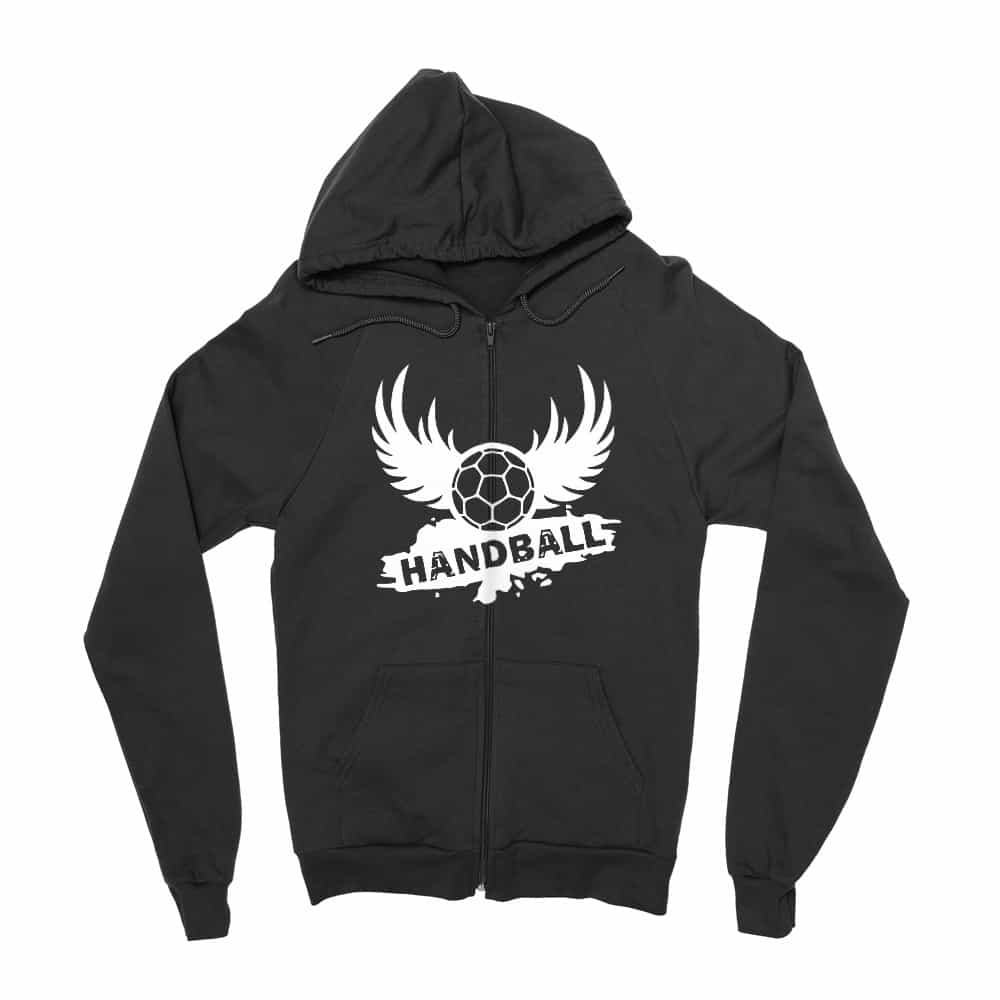 Handball Wings Zipzáros Pulóver