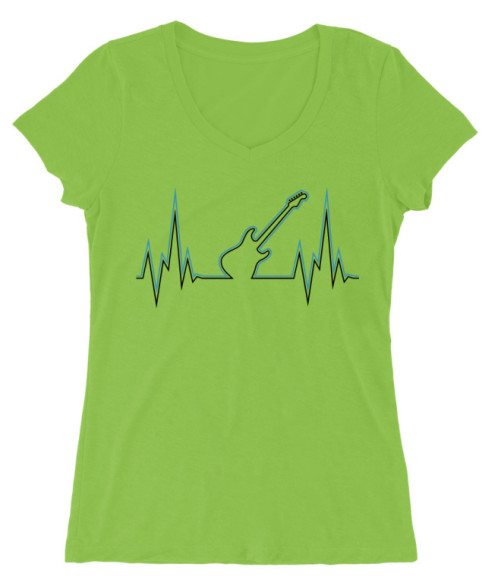 Guitar heart rate Póló - Ha Rocker rajongó ezeket a pólókat tuti imádni fogod!