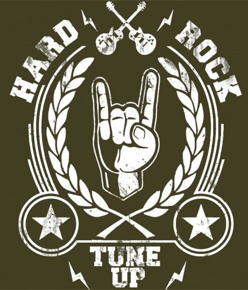 Hard rock Rocker Rocker Rocker Pólók, Pulóverek, Bögrék - Zene