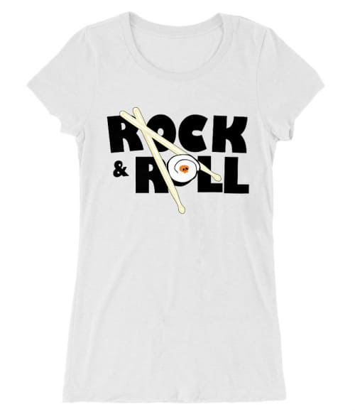 Rock and rolls sushi Póló - Ha Rocker rajongó ezeket a pólókat tuti imádni fogod!