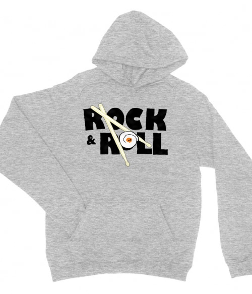 Rock and rolls sushi Rocker Pulóver - Zene