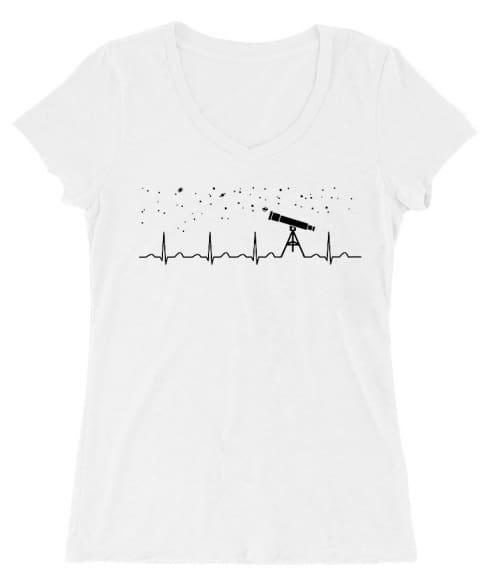Astronomy heartbeat Póló - Ha Astronomy rajongó ezeket a pólókat tuti imádni fogod!