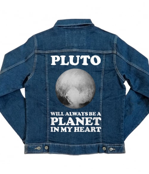 Pluto planet in my heart Csillagászat Kabát - Tudomány
