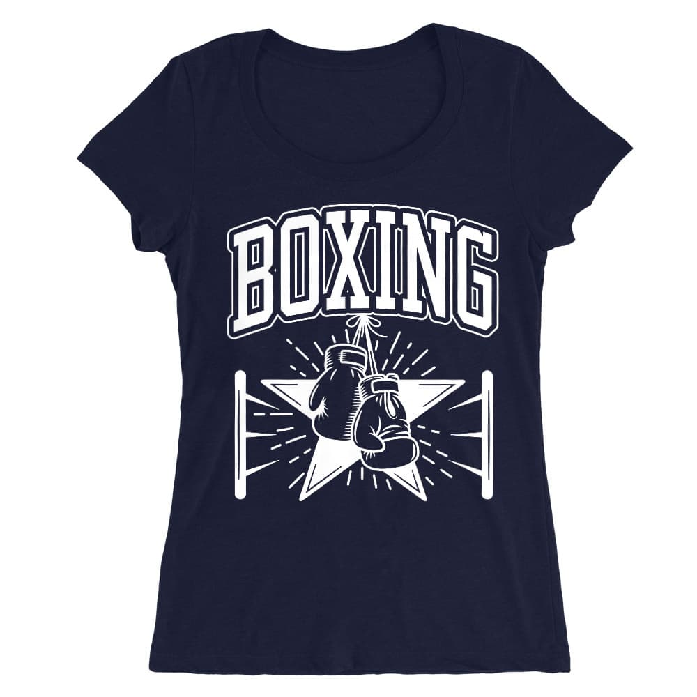 Boxing Női O-nyakú Póló