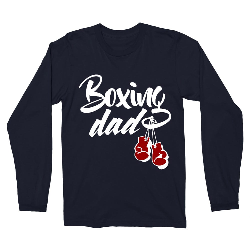 Boxing Dad Férfi Hosszúujjú Póló