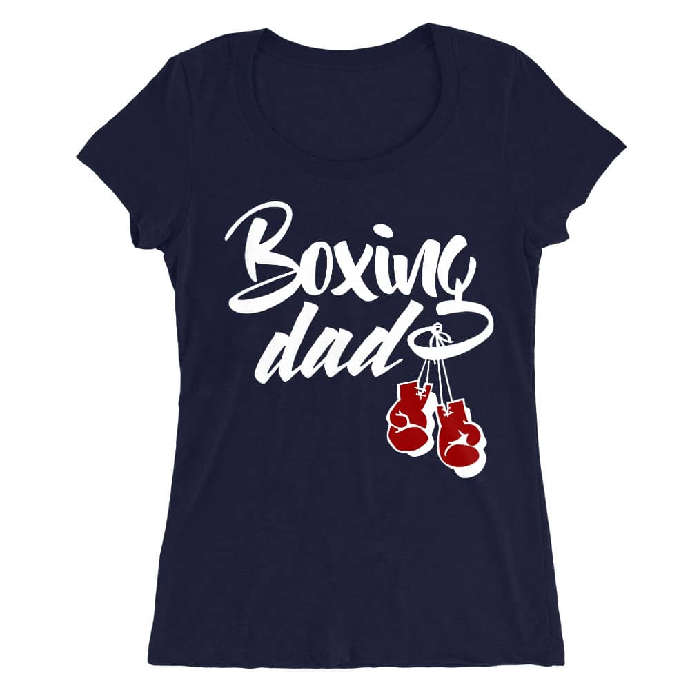 Boxing Dad Női O-nyakú Póló