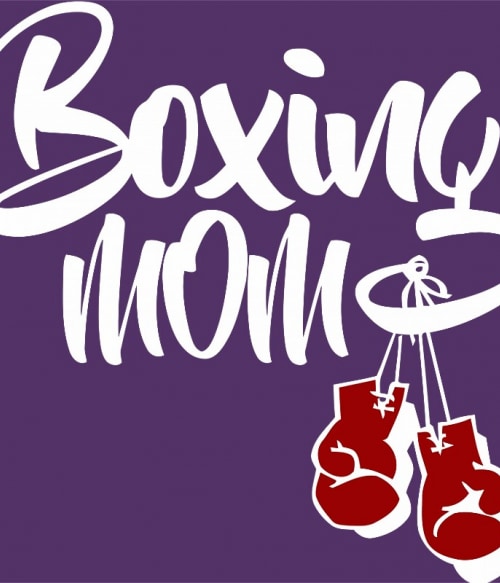 Boxing Mom Box Pólók, Pulóverek, Bögrék - Sport