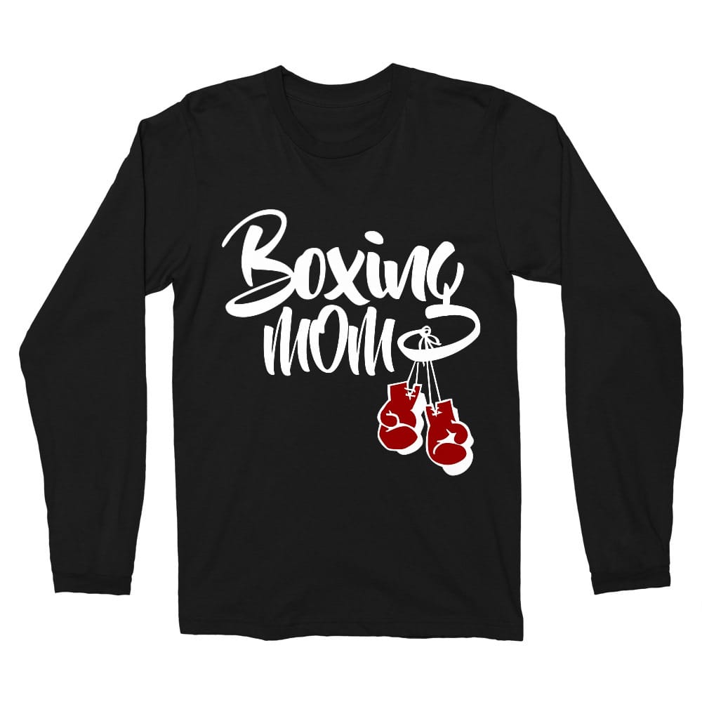 Boxing Mom Férfi Hosszúujjú Póló
