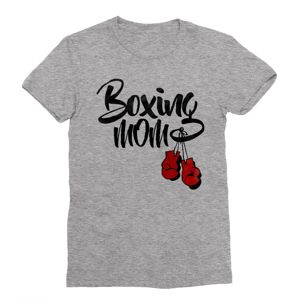 Boxing Mom Férfi Testhezálló Póló