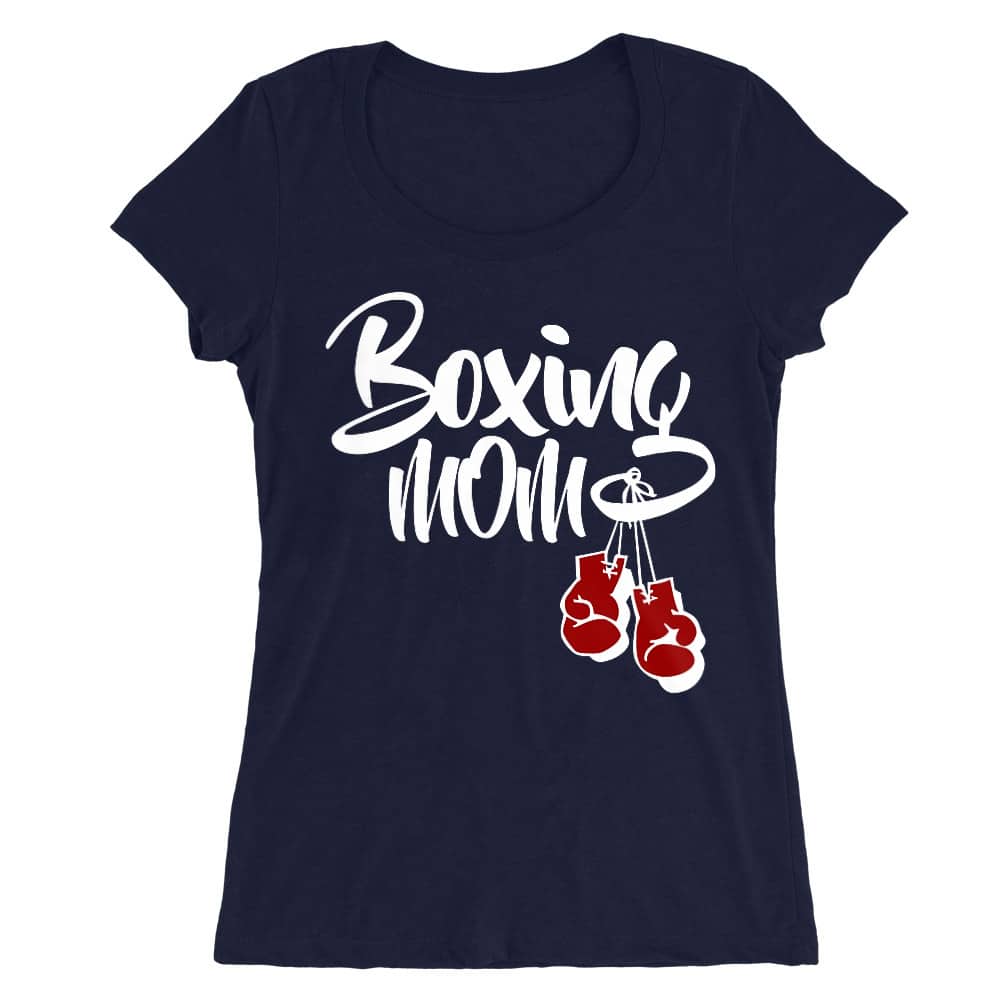 Boxing Mom Női O-nyakú Póló