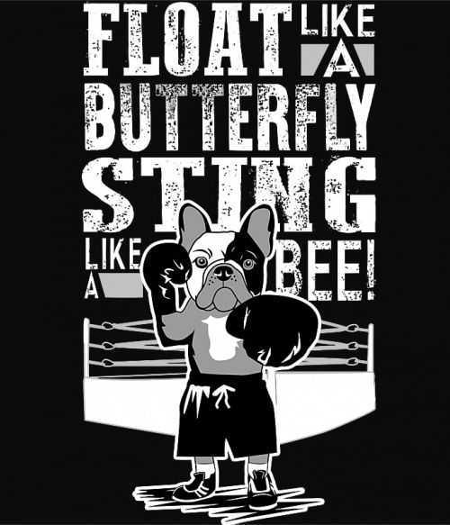 Float like a Butterfly Box Pólók, Pulóverek, Bögrék - Sport