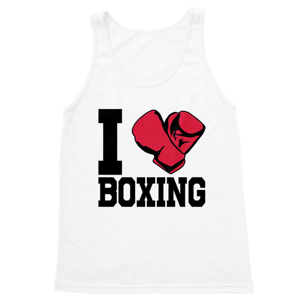 I Love Boxing Férfi Trikó