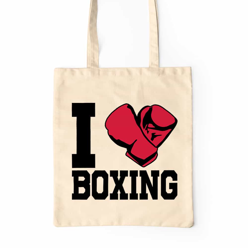 I Love Boxing Prémium Vászontáska