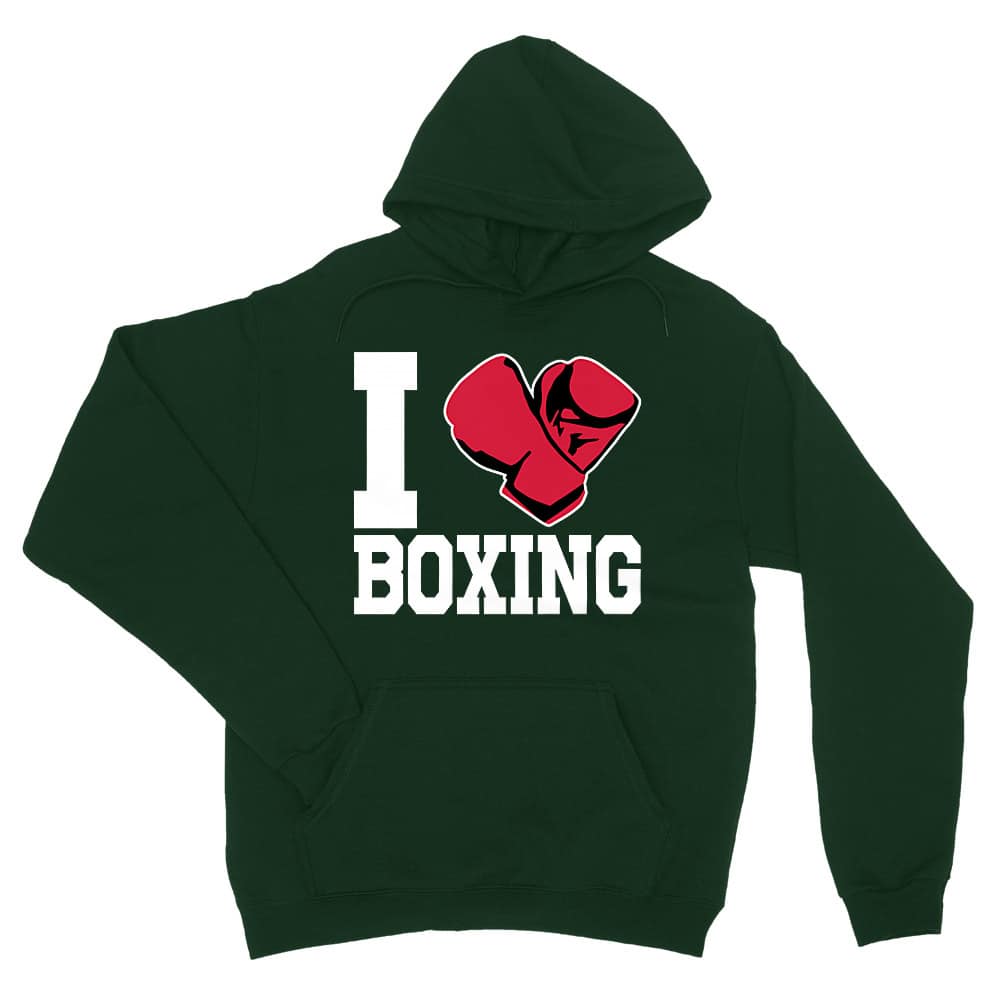 I Love Boxing Unisex Pulóver