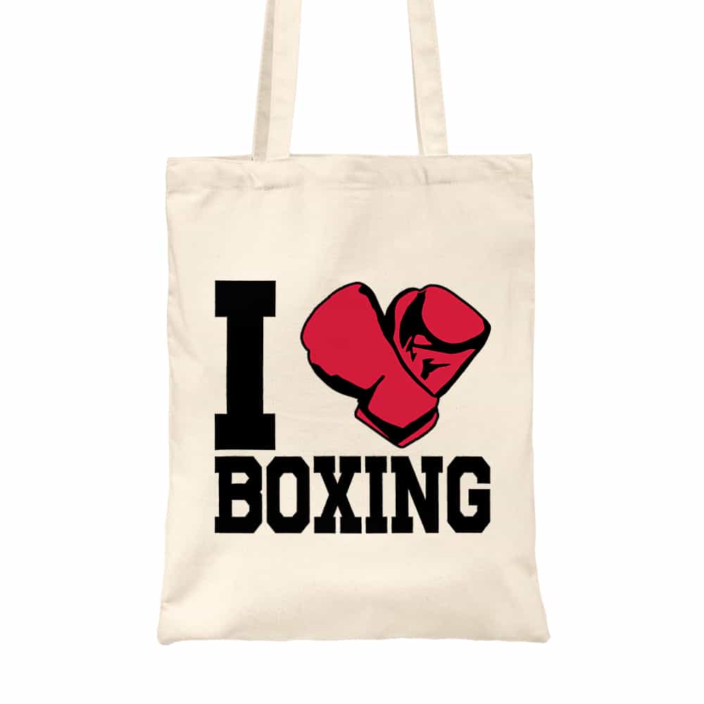 I Love Boxing Vászontáska