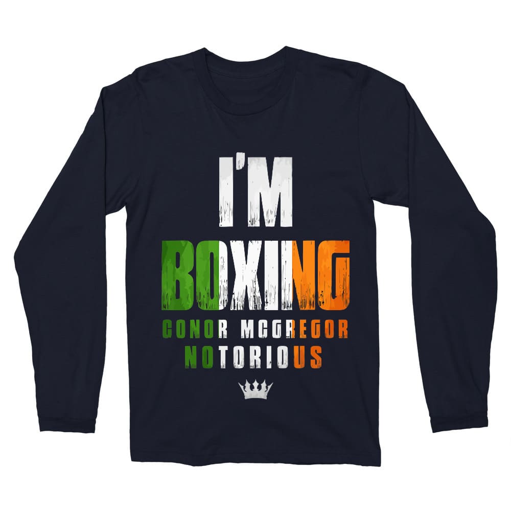 I'm Boxing Férfi Hosszúujjú Póló