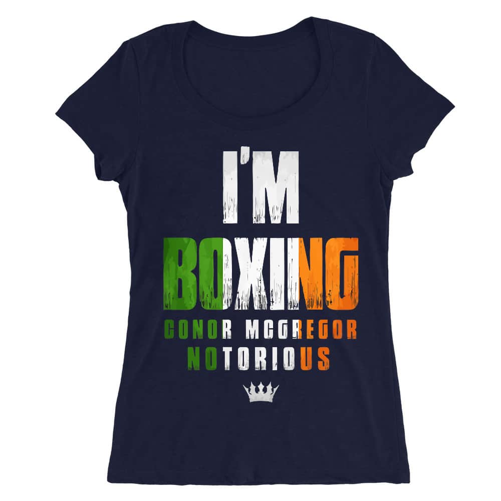 I'm Boxing Női O-nyakú Póló