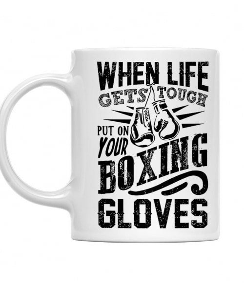Put on your boxing gloves Küzdősport Bögre - Sport