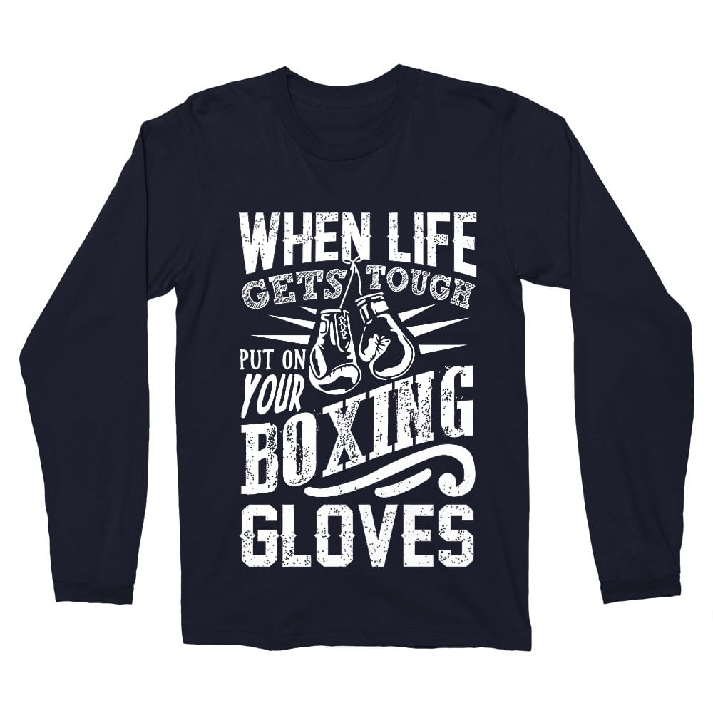 Put on your boxing gloves Férfi Hosszúujjú Póló