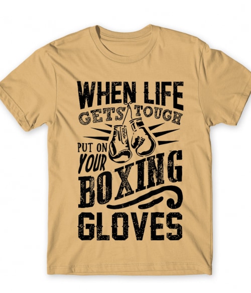 Put on your boxing gloves Küzdősport Póló - Sport