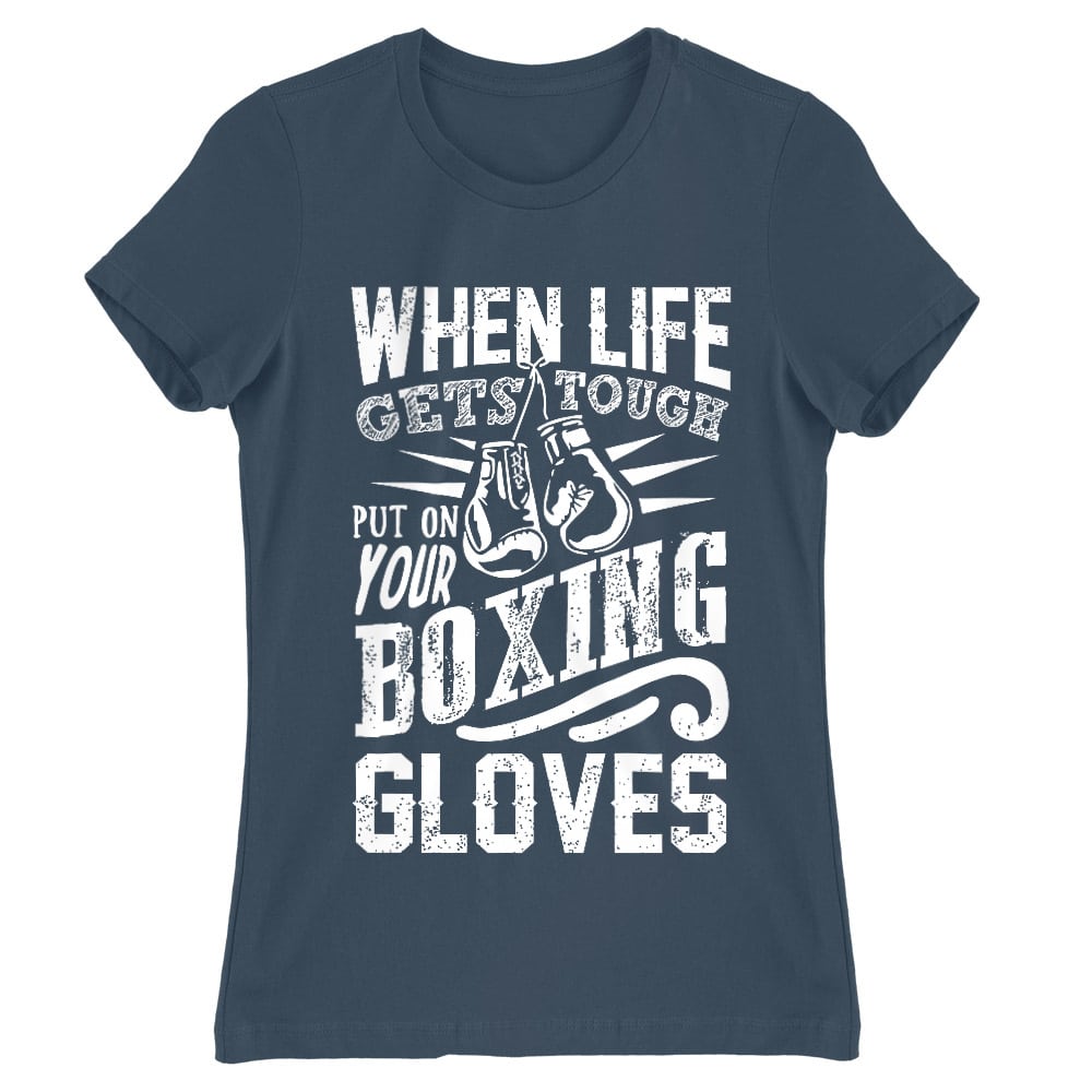 Put on your boxing gloves Női Póló