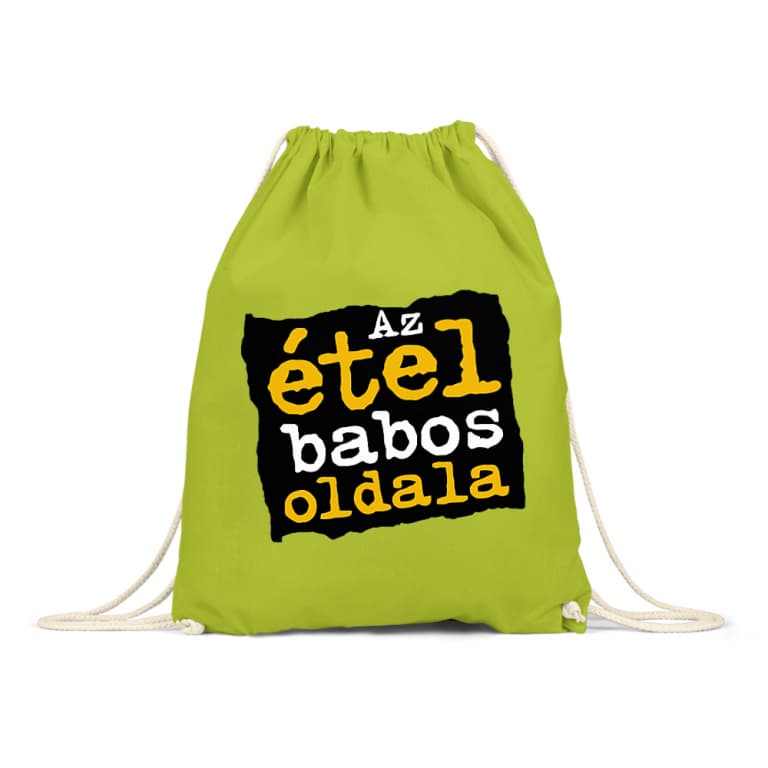 Az étel babos oldala - Tornazsák