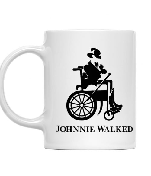 Johnnie Walked Márkaparódia Bögre - Poénos