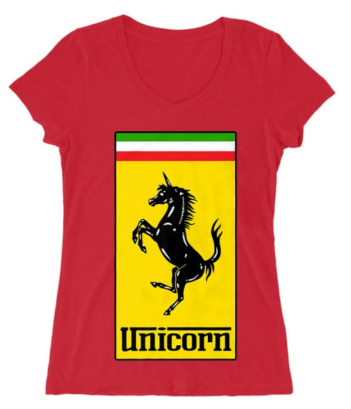 Unicorn Ferrari Póló - Ha Brand Parody rajongó ezeket a pólókat tuti imádni fogod!