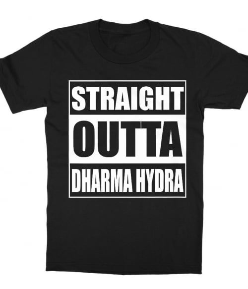 Straight outta Dharma hydra Póló - Ha Lost rajongó ezeket a pólókat tuti imádni fogod!