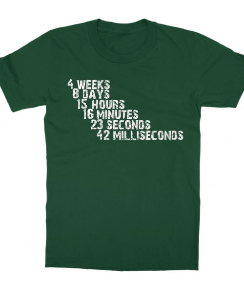 Time numbers Póló - Ha Lost rajongó ezeket a pólókat tuti imádni fogod!