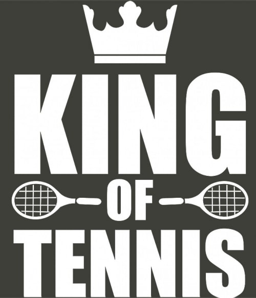 King of tennis Ütős Pólók, Pulóverek, Bögrék - Ütős