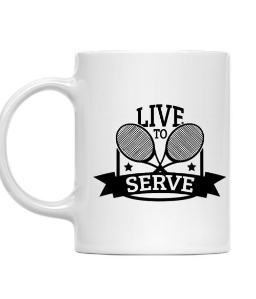 Live to serve Tenisz Bögre - Ütős