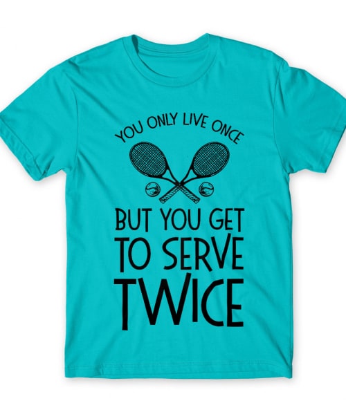 Serve twice Tenisz Póló - Ütős