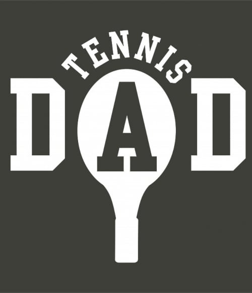 Tennis dad Tenisz Pólók, Pulóverek, Bögrék - Ütős