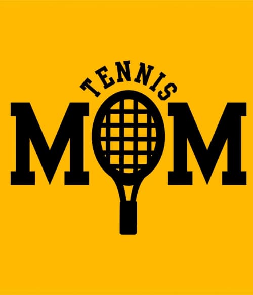 Tennis mom Ütős Pólók, Pulóverek, Bögrék - Ütős