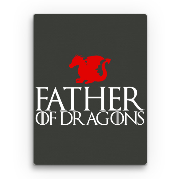 Father of Dragons Apa Vászonkép - Család