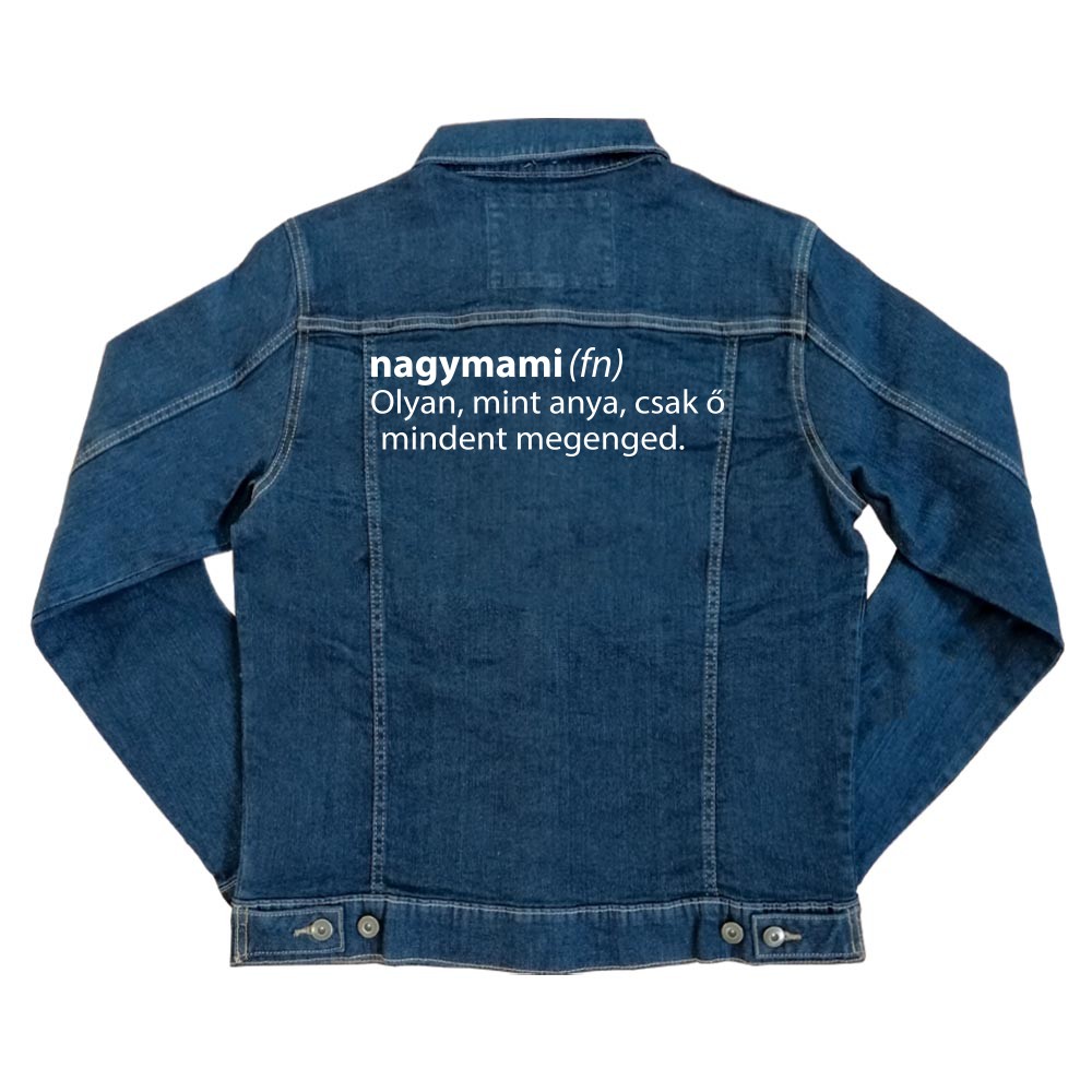 Nagymami Unisex Farmerkabát